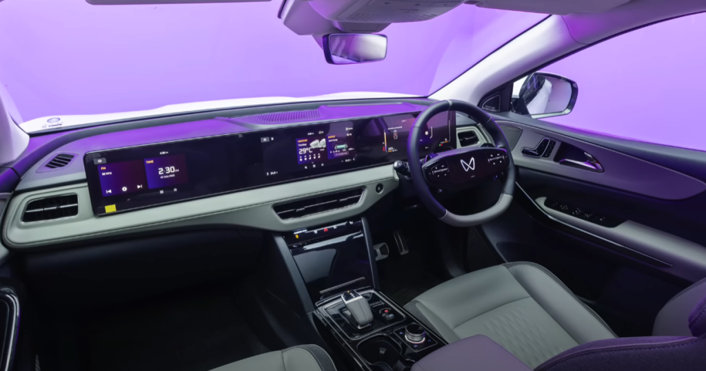 Mahindra XEV 9e interior dashboard